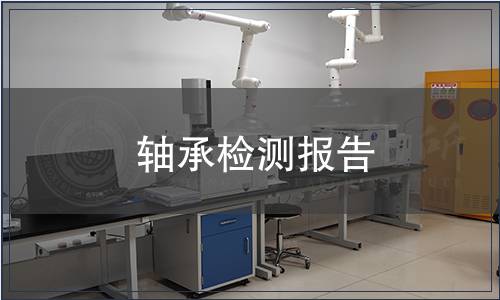 軸承檢測(cè)報(bào)告