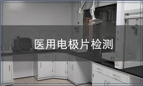 醫(yī)用電極片檢測