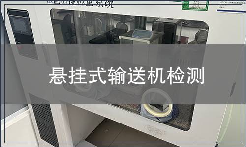 懸掛式輸送機(jī)檢測(cè)