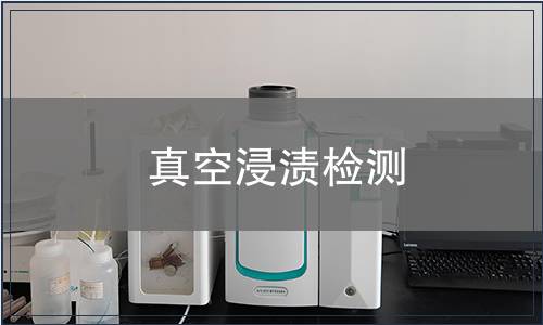 真空浸漬檢測(cè)