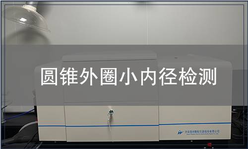 圓錐外圈小內(nèi)徑檢測