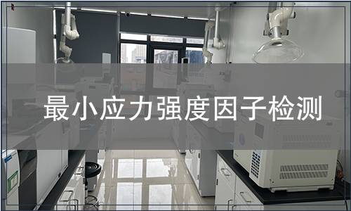 最小應(yīng)力強度因子檢測