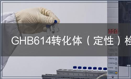 GHB614轉(zhuǎn)化體（定性）檢測(cè)