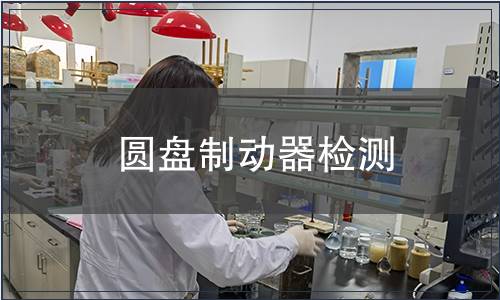 圓盤制動器檢測