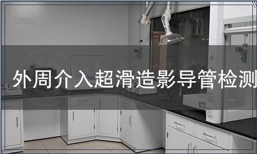 外周介入超滑造影導(dǎo)管檢測(cè)