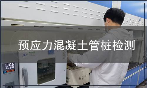 預(yù)應(yīng)力混凝土管樁檢測