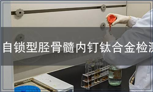 自鎖型脛骨髓內(nèi)釘鈦合金檢測