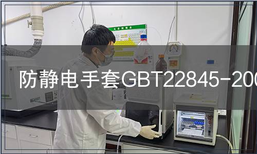 防靜電手套GBT22845-2009檢測