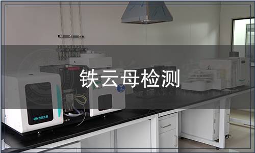 鐵云母檢測