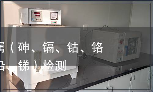 可溶性重金屬（砷、鎘、鈷、鉻、銅、鎳、鉛、銻）檢測(cè)