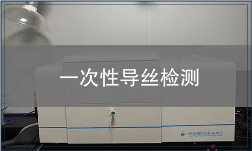 一次性導(dǎo)絲檢測