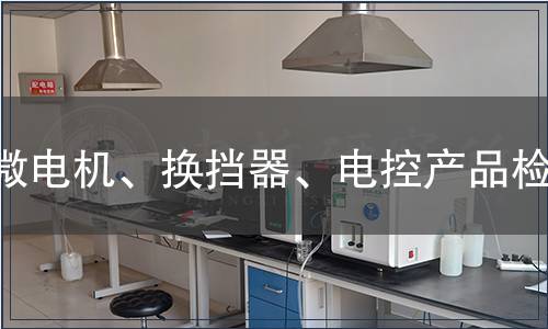 微電機、換擋器、電控產品檢測