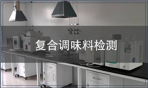 復(fù)合調(diào)味料檢測