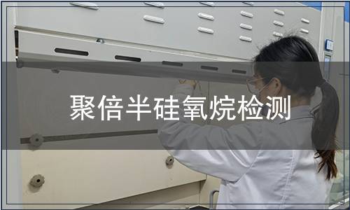 聚倍半硅氧烷檢測