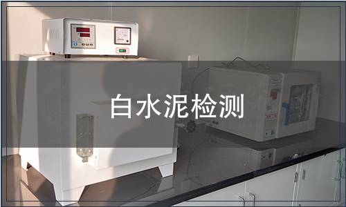 白水泥檢測